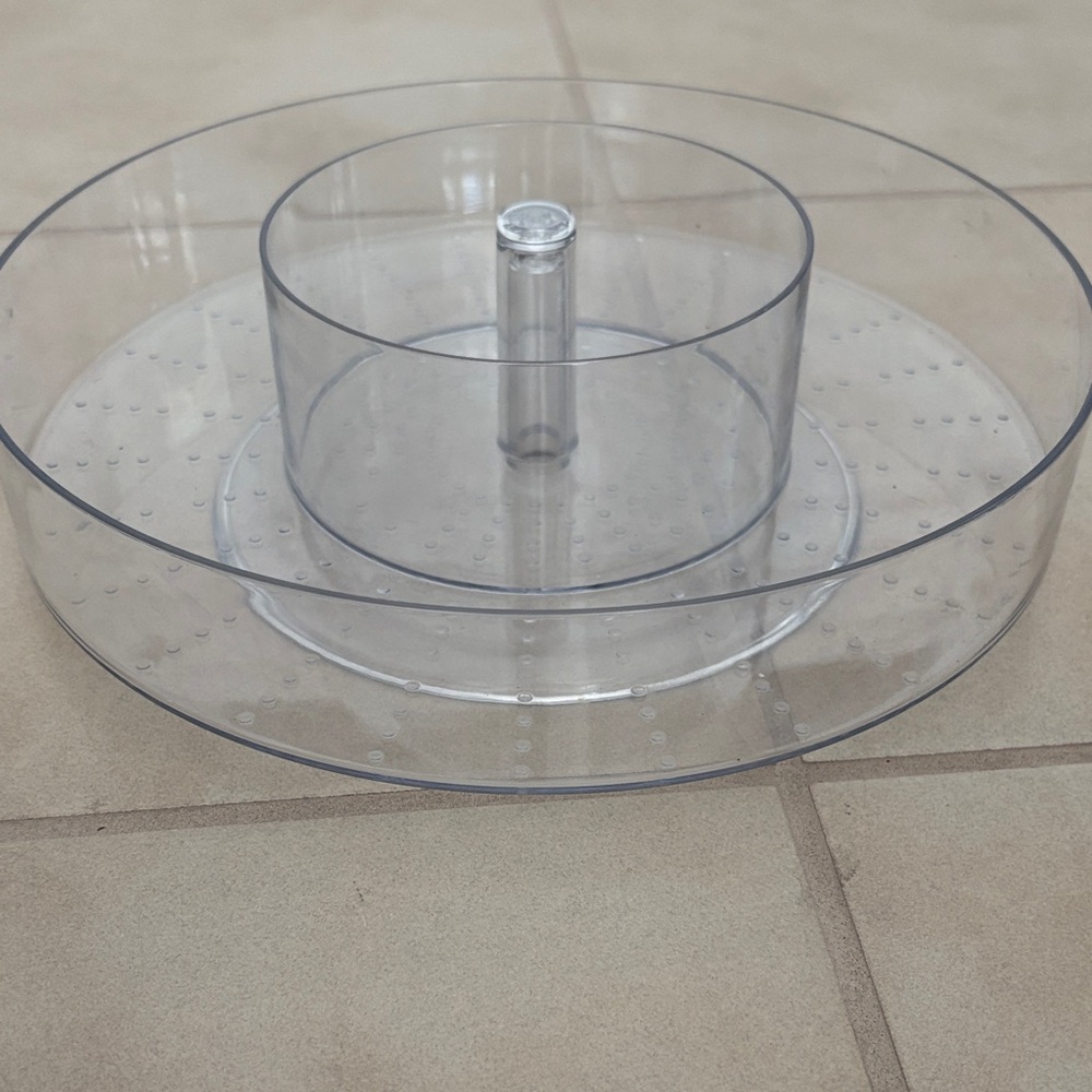 Lazy Susan Organizer - Transparent